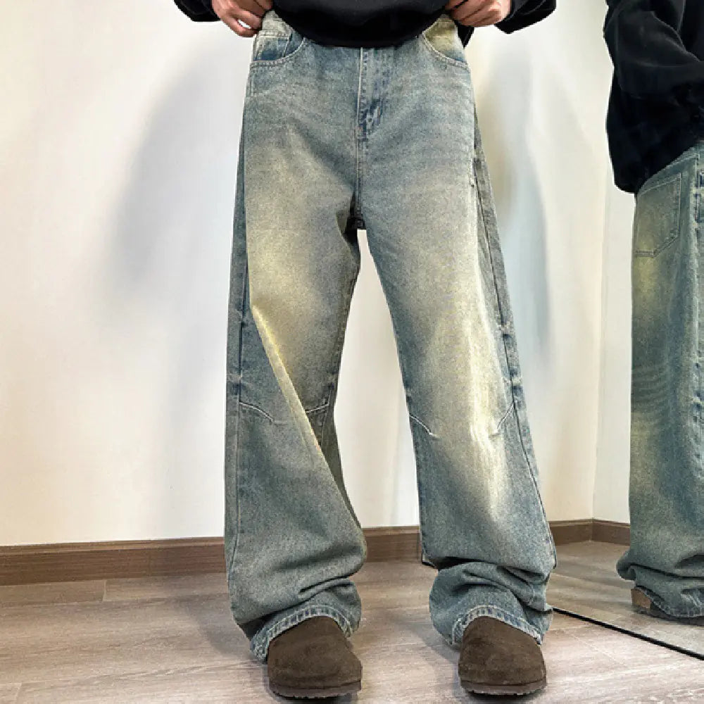 Men's Loose Straight Fit Jeans