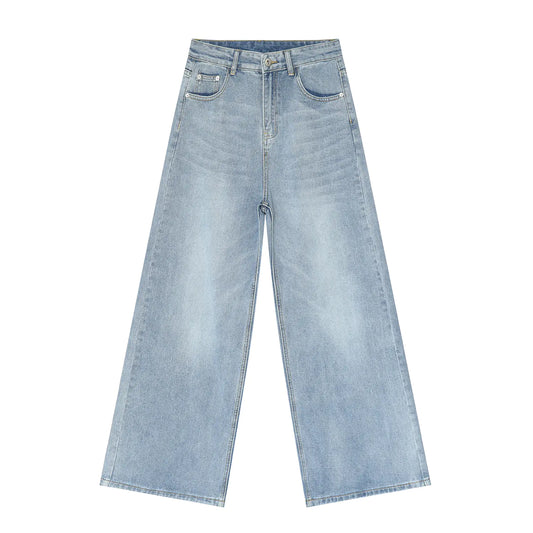 Mens Loose Straight Fit Jeans